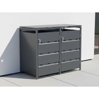42% reduziert! StarLine 2er Mülltonnenbox Modell Stabilo 240 l Unkategorisiert online kaufen
