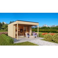 Fjordholz Holz-Gartenhaus Modell Q-BIC Alu 44 A + VD Unkategorisiert online kaufen