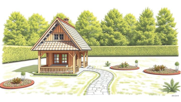 Baugenehmigung Holz-Finca im Garten in den verschiedenen Bundesländern