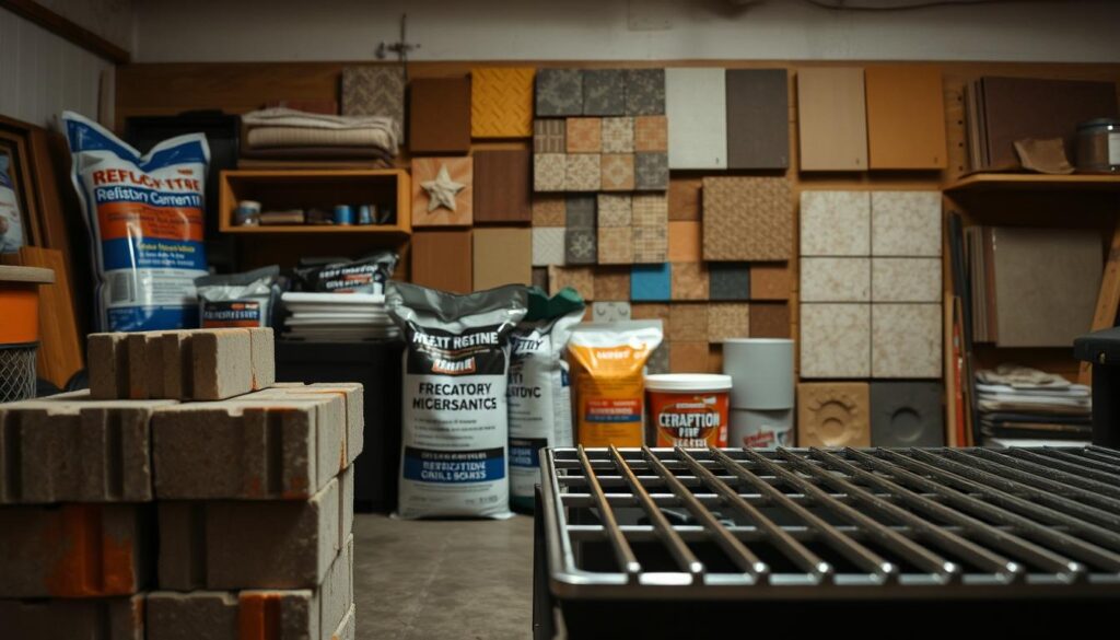 Feuerfeste Materialien für den Grillbau