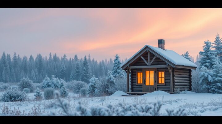 Gartenhaus im Winter nutzen