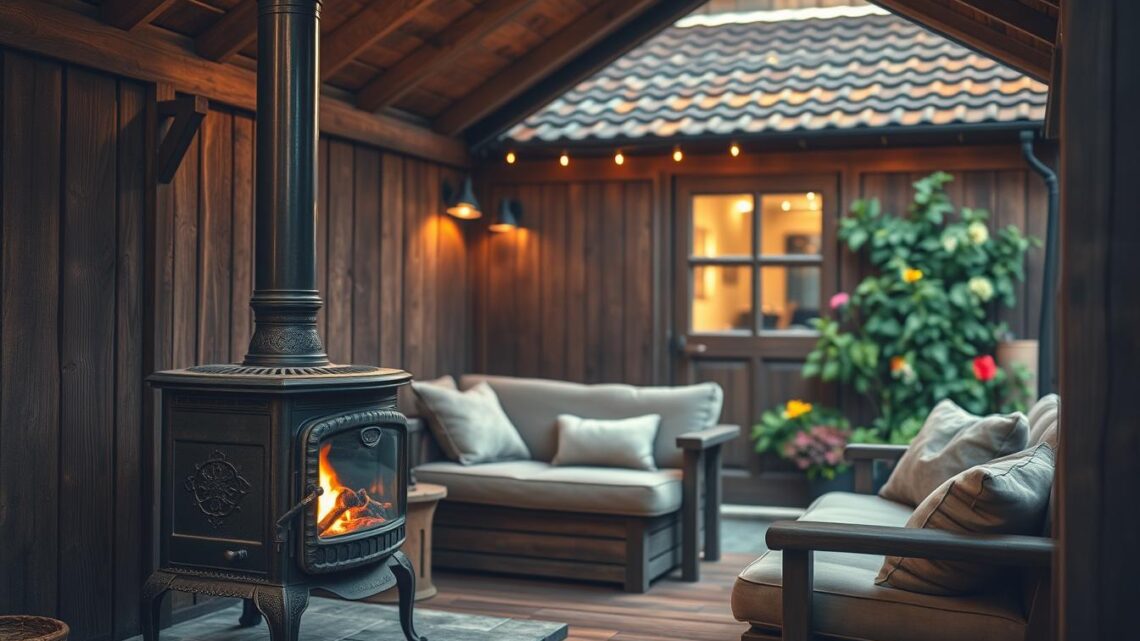Holzofen fürs Gartenhaus – Gemütliche Wärme im Garten