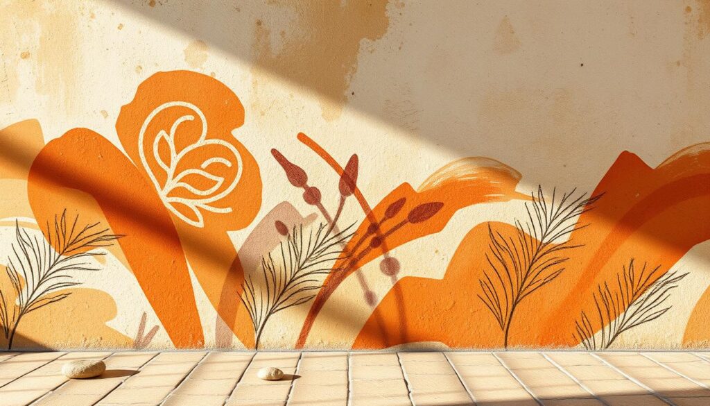 Kreative Wandgestaltung