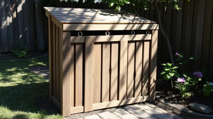 Mülltonnenbox selber bauen – DIY Anleitung & Tipps