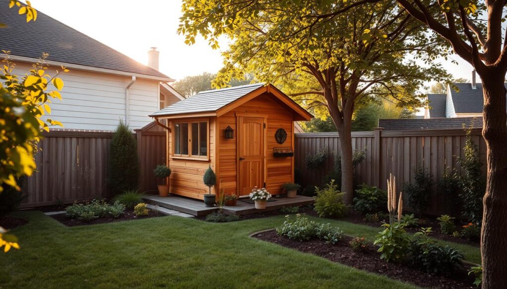 Nachbarschaftliche Aspekte Gartenhaus