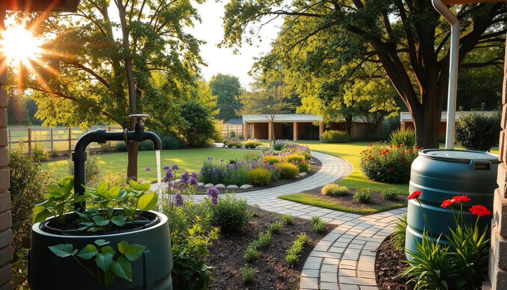 Regenwasser effizient nutzen im Garten
