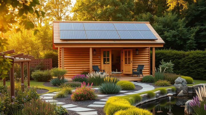 Solaranlage Gartenhaus: Nachhaltig & Energieeffizient