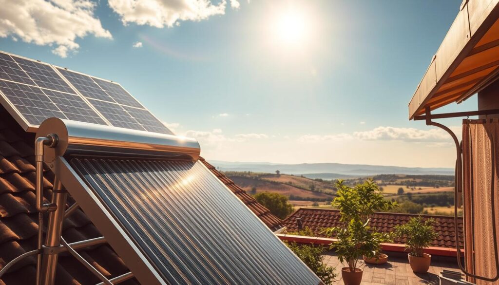 Solartechnik für warmes Wasser Solartechnik für warmes Wasser