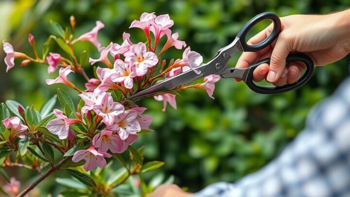 Oleander schneiden – Tipps für optimalen Rückschnitt