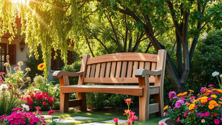 Spanische Gartenbank selber bauen – DIY Anleitung