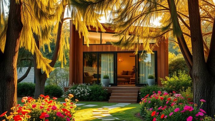 Im Gartenhaus wohnen: Die perfekte Freiheit im Grünen